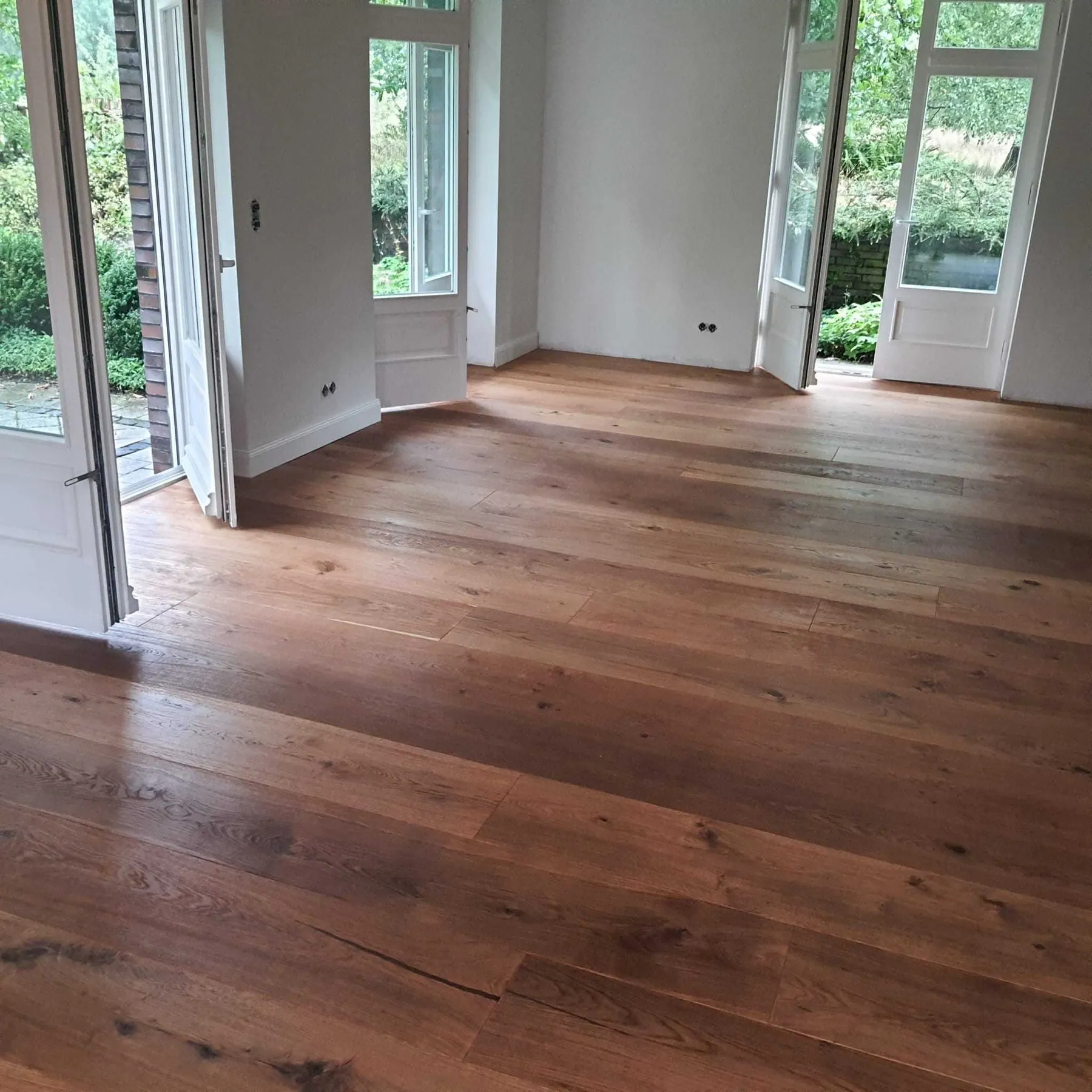 Dielenboden im Wohnraum