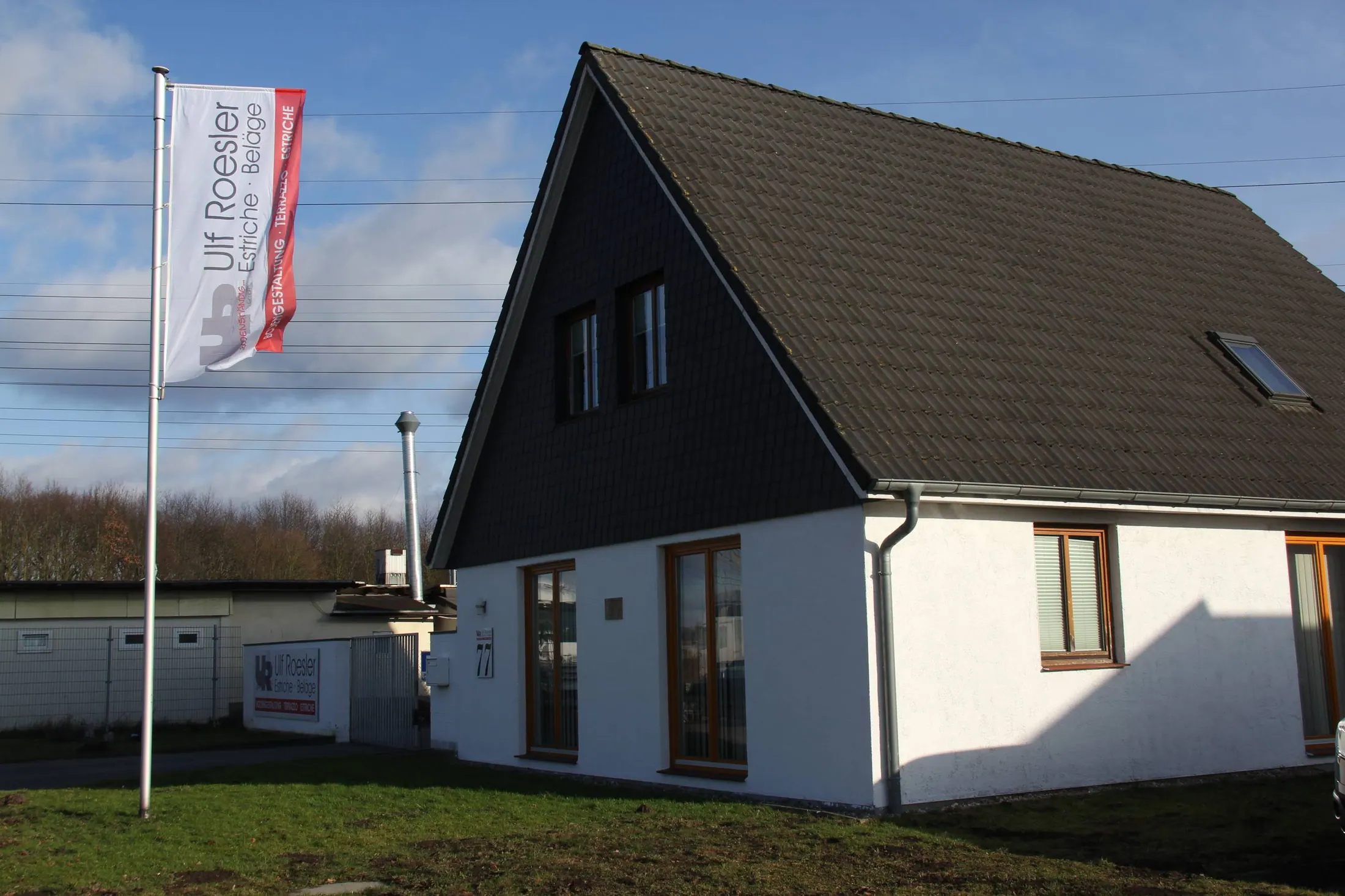 Firmengebäude der Ulf Roesler GmbH in der Spenglerstraße 77, Lübeck